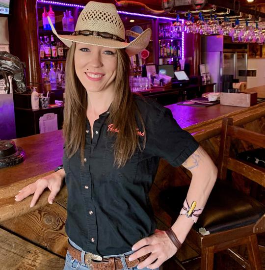 Ashley, Manager of Three Sisters Tavern and Grill
